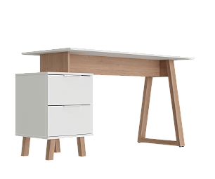 Стол письменный "Флоро" ИВ-123.01.00 Белый_2562